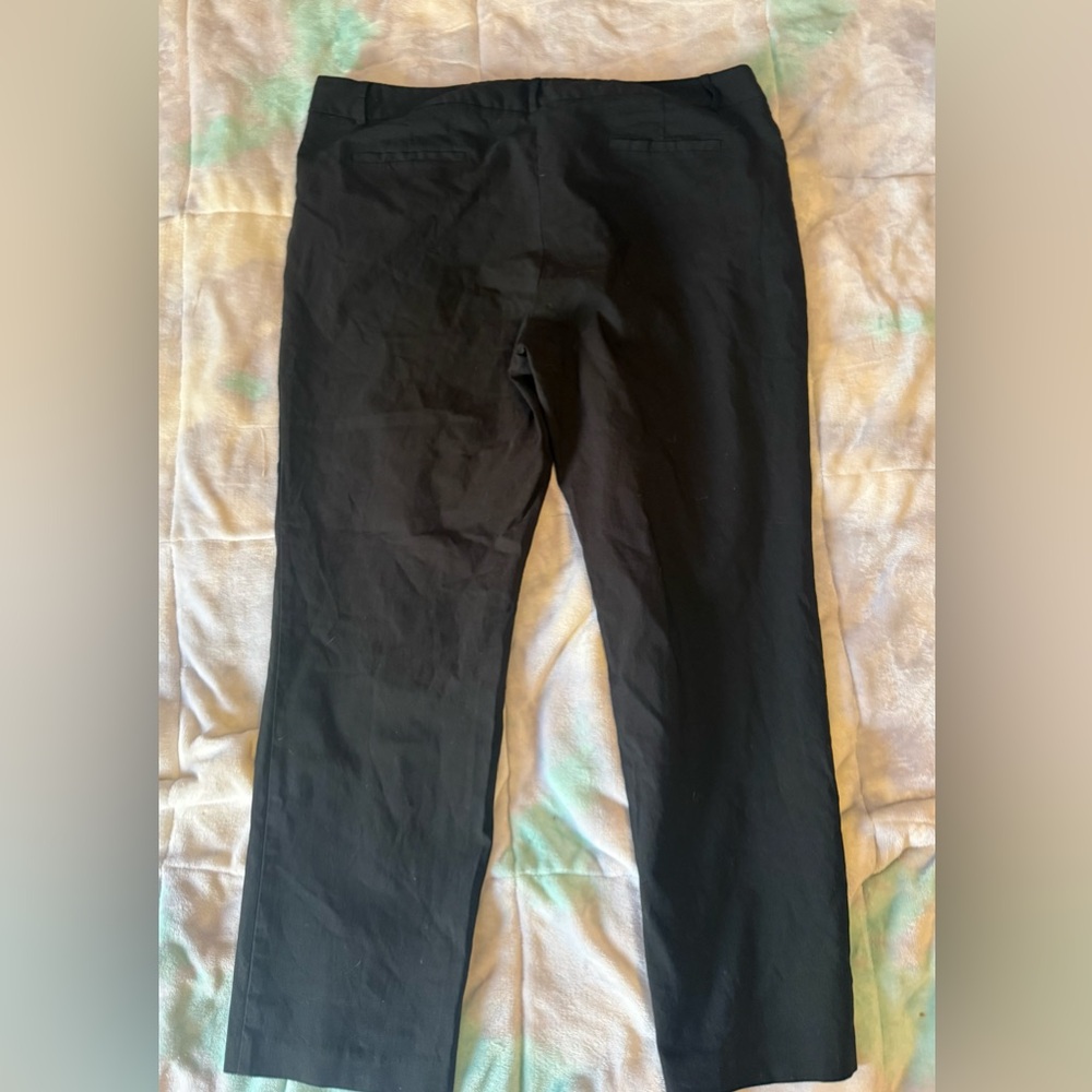 George Black Straight-Leg Trousers